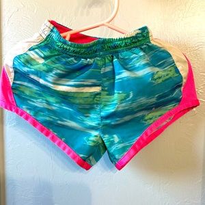 Little girls Nike shorts